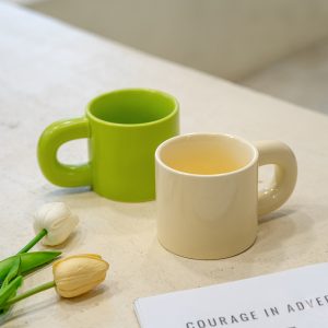 Household Panda Coffee Mug Couple Handheld Gift Cup Ceramic Customized High Appearance Mug Customization