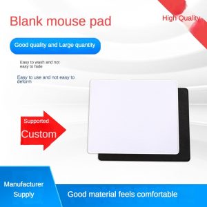 Heat transfer printing blank mouse pad rubber customized multi specification table pad semi-finished consumables mouse pad locking edge