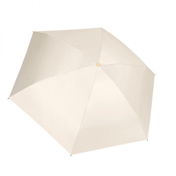 Five fold capsule umbrella, sun protection, folding umbrella, compact student and children's umbrella, customized gift, advertising umbrella wholesale