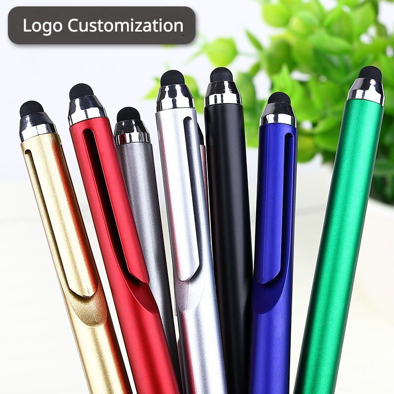 Rotatable rollerball pen creative printing LOGO custom touch gel pen