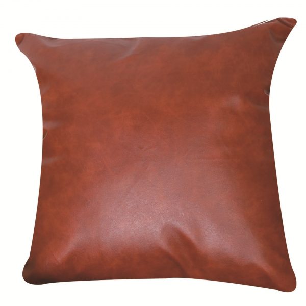 Leather splicing canvas home pillows, minimalist pillows, bedside cushions, sofa pillowcases, customized pillowcase covers